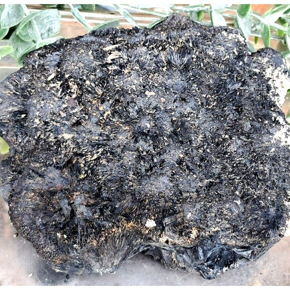 2.14lb 1288g  Rough Black Tourmaline Crystal Mineral Negativity Cleansing Stone - Picture 11 of 13